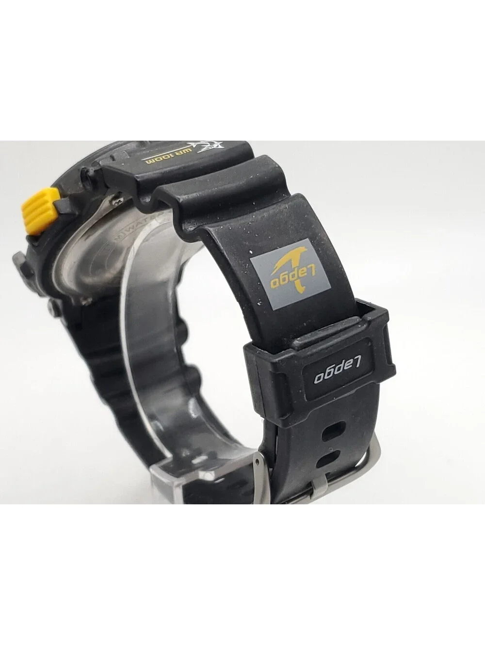 Lapgo PLG-1002AD Watch Mens New Battery Analog Digital 48mm Please Read